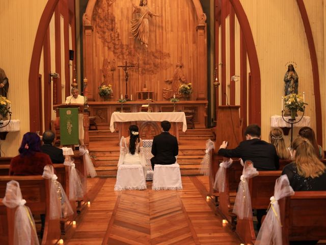 El matrimonio de Felipe y Elizabeth  en Panguipulli, Valdivia 1