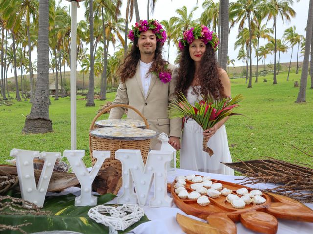 El matrimonio de Valentina y Michael en Isla de Pascua, Isla de Pascua 4