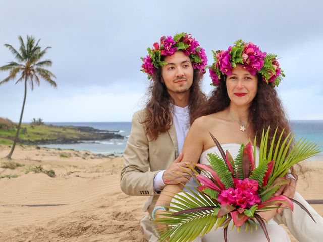 El matrimonio de Valentina y Michael en Isla de Pascua, Isla de Pascua 7