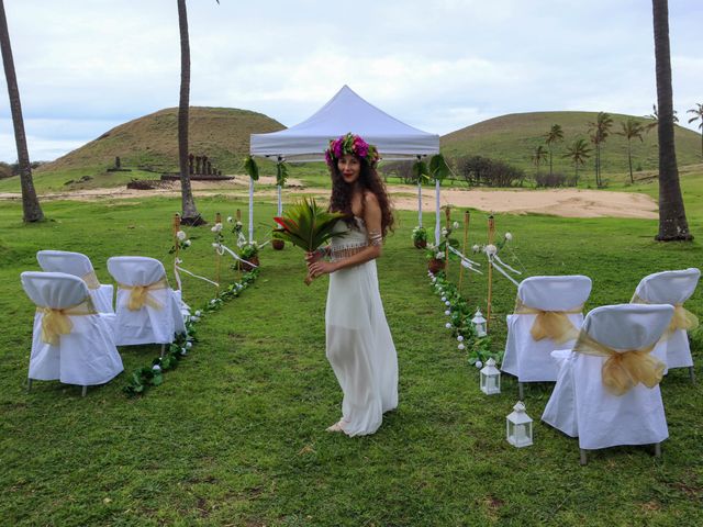 El matrimonio de Valentina y Michael en Isla de Pascua, Isla de Pascua 10