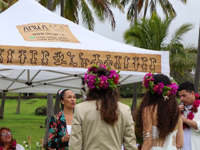 El matrimonio de Valentina y Michael en Isla de Pascua, Isla de Pascua 15