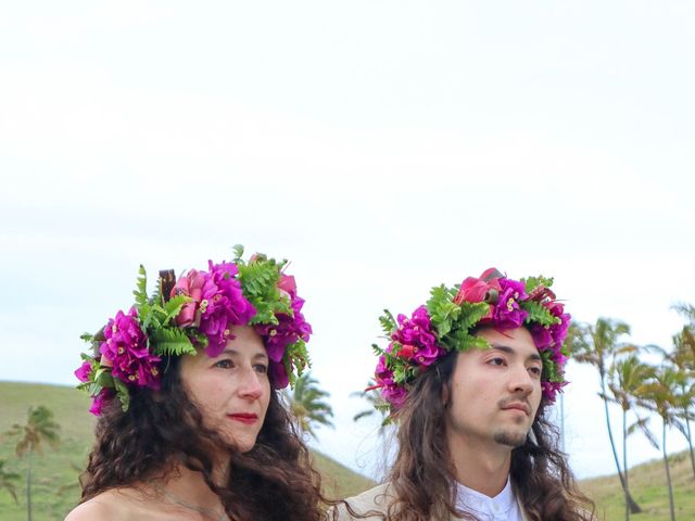 El matrimonio de Valentina y Michael en Isla de Pascua, Isla de Pascua 16