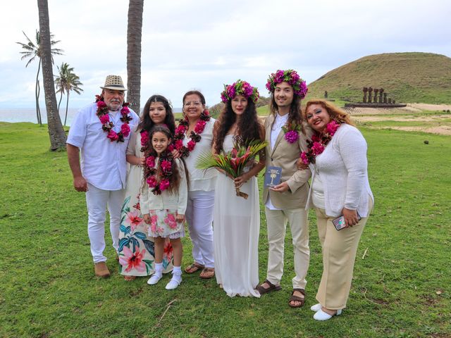 El matrimonio de Valentina y Michael en Isla de Pascua, Isla de Pascua 22