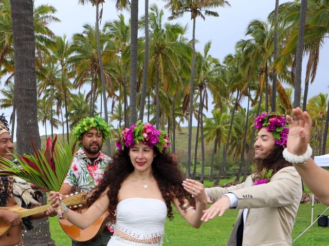 El matrimonio de Valentina y Michael en Isla de Pascua, Isla de Pascua 23