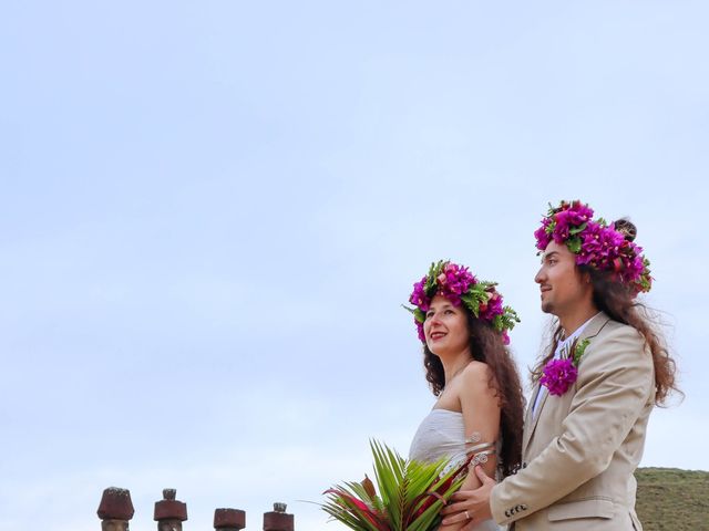 El matrimonio de Valentina y Michael en Isla de Pascua, Isla de Pascua 25