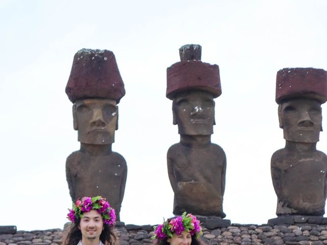 El matrimonio de Valentina y Michael en Isla de Pascua, Isla de Pascua 26