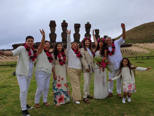 El matrimonio de Valentina y Michael en Isla de Pascua, Isla de Pascua 28