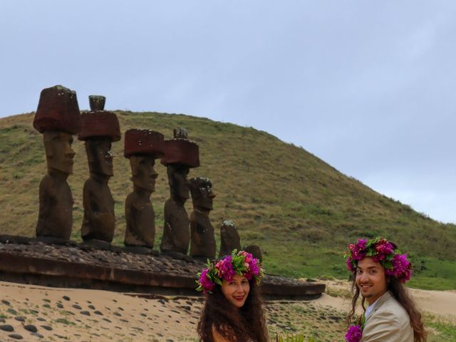 El matrimonio de Valentina y Michael en Isla de Pascua, Isla de Pascua 29