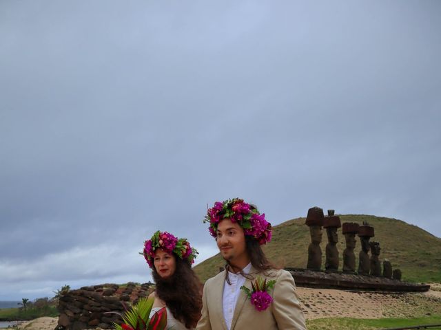 El matrimonio de Valentina y Michael en Isla de Pascua, Isla de Pascua 30