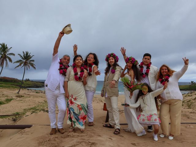 El matrimonio de Valentina y Michael en Isla de Pascua, Isla de Pascua 32