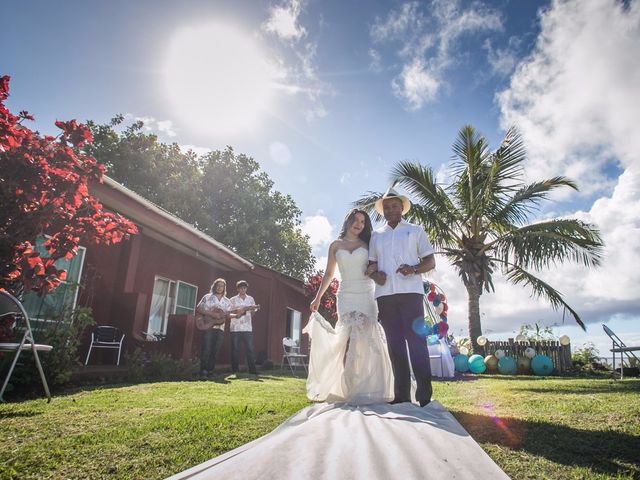 El matrimonio de David y Ana en Isla de Pascua, Isla de Pascua 22