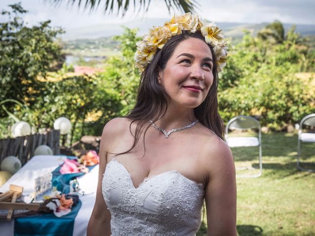 El matrimonio de David y Ana en Isla de Pascua, Isla de Pascua 33