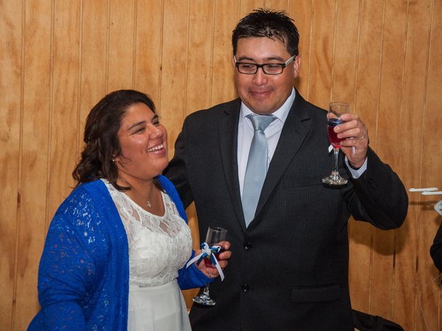 El matrimonio de Óscar y Marcela en Sagrada Familia, Curicó 43