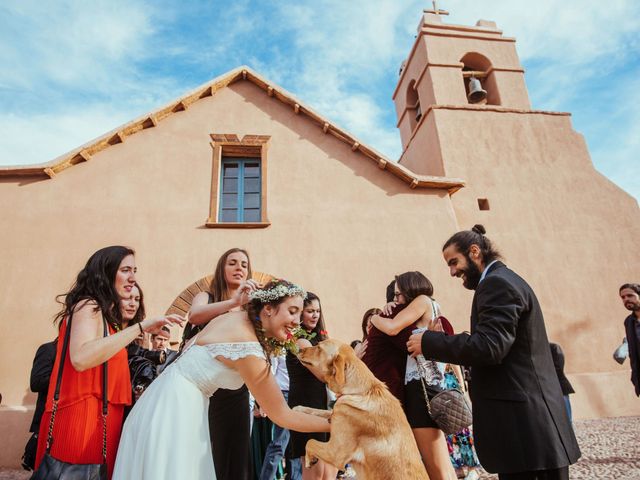 El matrimonio de Luciano y Verónica en San Pedro de Atacama, El Loa 1