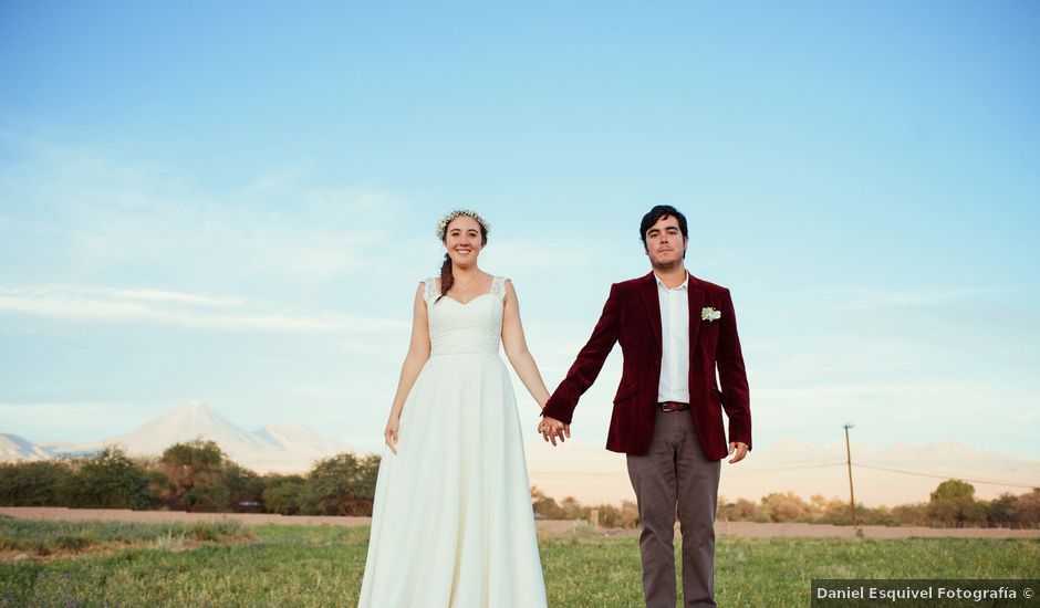 El matrimonio de Luciano y Verónica en San Pedro de Atacama, El Loa