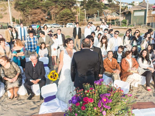 El matrimonio de Mary y Johan en Zapallar, Petorca 13