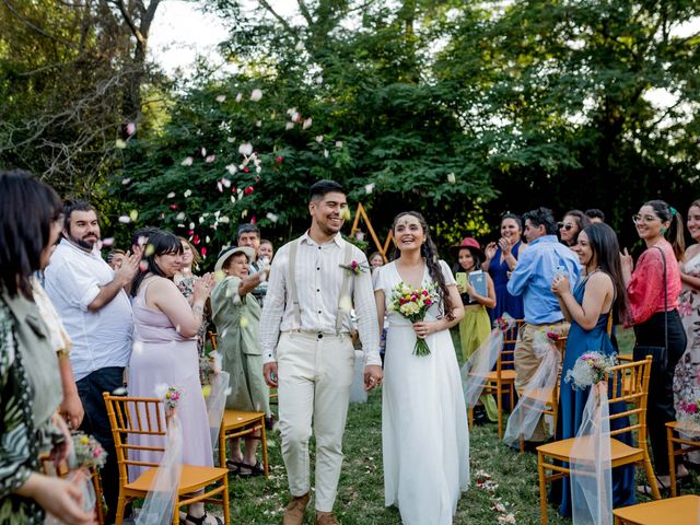 El matrimonio de Nico y Tabi en San Javier, Linares 2