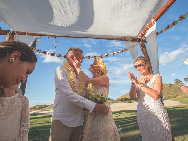 El matrimonio de Thomas y Carmen en Isla de Pascua, Isla de Pascua 8