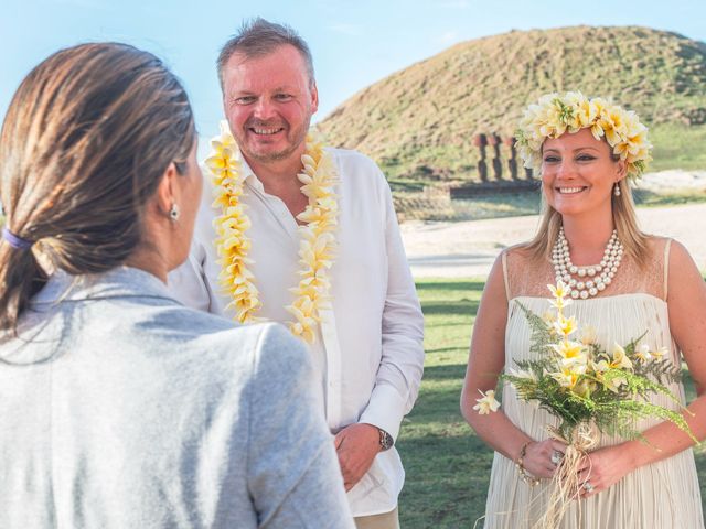 El matrimonio de Thomas y Carmen en Isla de Pascua, Isla de Pascua 9