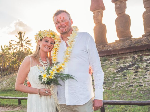 El matrimonio de Thomas y Carmen en Isla de Pascua, Isla de Pascua 30