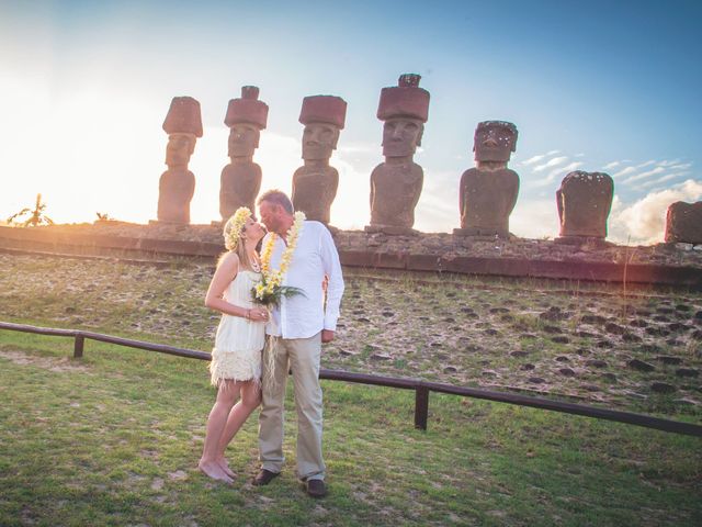 El matrimonio de Thomas y Carmen en Isla de Pascua, Isla de Pascua 31