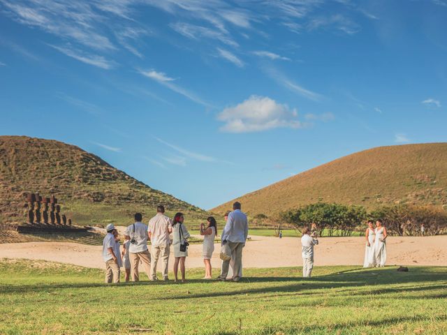 El matrimonio de Thomas y Carmen en Isla de Pascua, Isla de Pascua 32