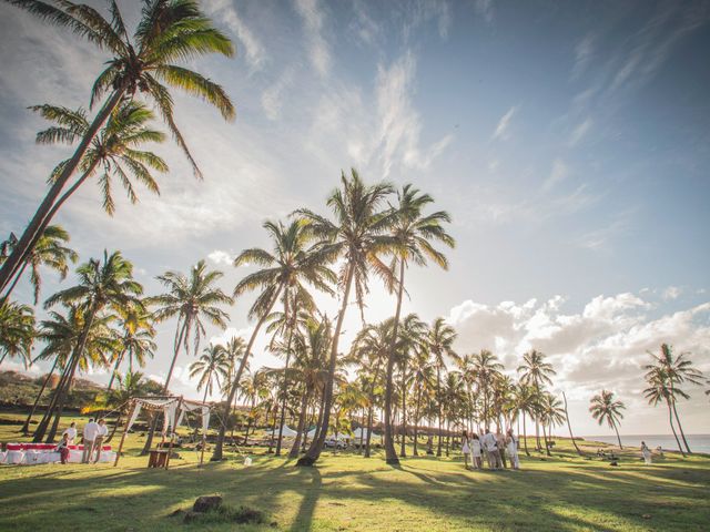 El matrimonio de Thomas y Carmen en Isla de Pascua, Isla de Pascua 37