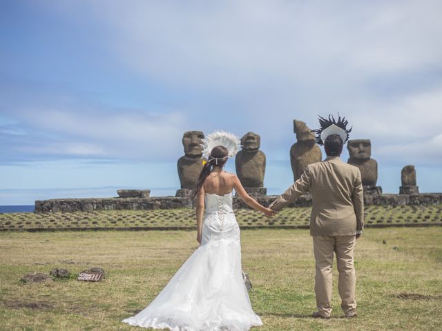 El matrimonio de Juan y Alba en Isla de Pascua, Isla de Pascua 2