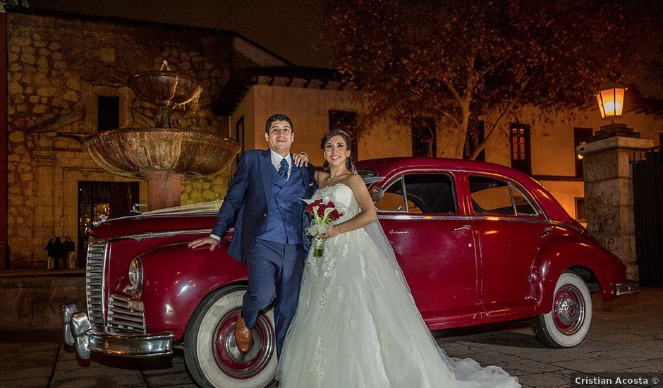 El matrimonio de Oscar y Paula en Santiago, Santiago