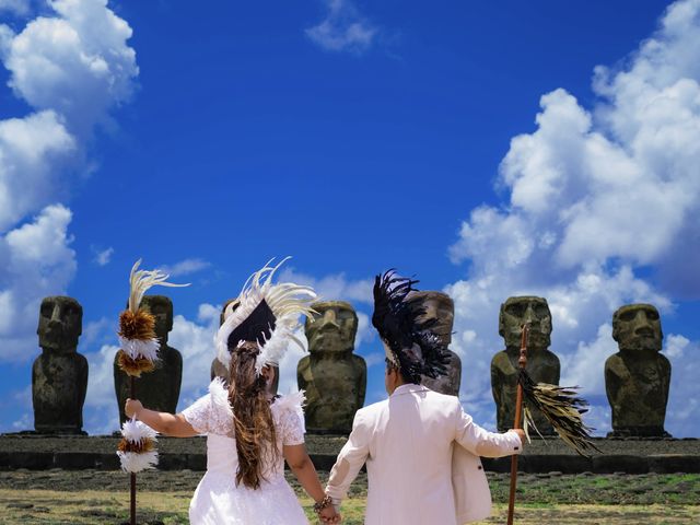 El matrimonio de Roberto  y Damny   en Isla de Pascua, Isla de Pascua 2