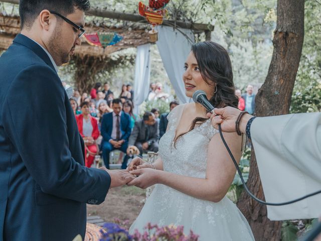 El matrimonio de Pedro y Francesca en San José de Maipo, Cordillera 108