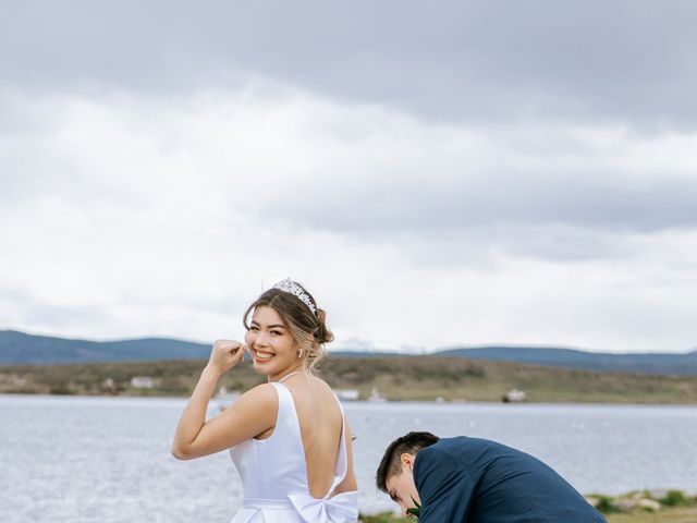 El matrimonio de Martín y Aranxa en Natales, Última Esperanza 10