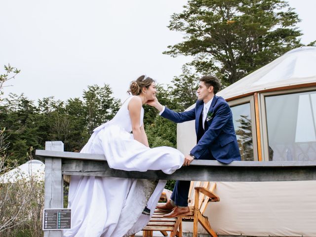 El matrimonio de Martín y Aranxa en Natales, Última Esperanza 19