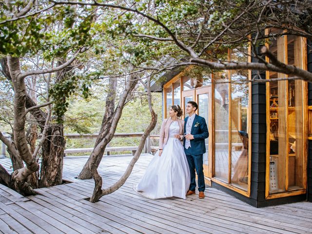 El matrimonio de Martín y Aranxa en Natales, Última Esperanza 6