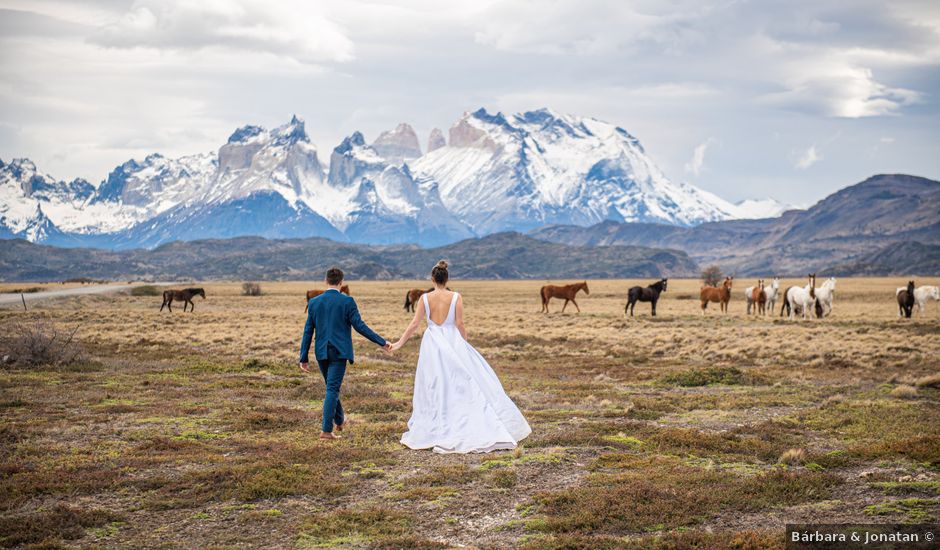El matrimonio de Martín y Aranxa en Natales, Última Esperanza