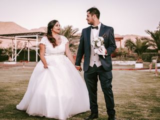 El matrimonio de Makarena y Daniel