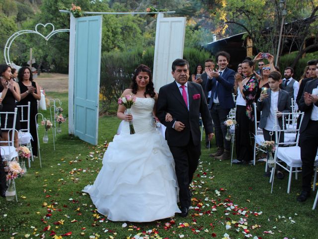 El matrimonio de Sergio y Anita en Pirque, Cordillera 16