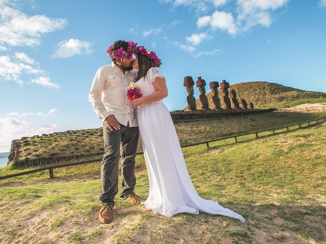 El matrimonio de Juan Carlos y Andrea en Isla de Pascua, Isla de Pascua 26