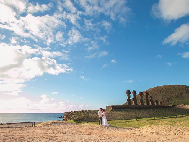 El matrimonio de Juan Carlos y Andrea en Isla de Pascua, Isla de Pascua 27