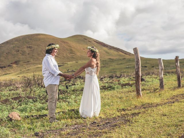 El matrimonio de Rodrigo y Izzy en Isla de Pascua, Isla de Pascua 45