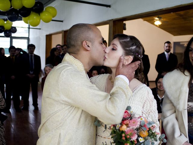 El matrimonio de Rodrigo y Valentina en Lo Barnechea, Santiago 1