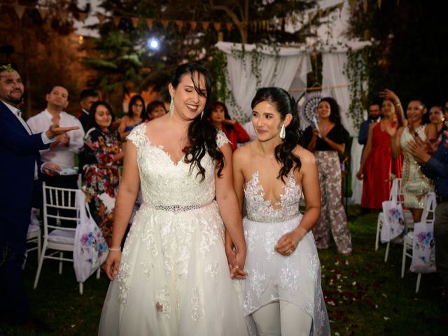 El matrimonio de María  y Tatiana  en Huechuraba, Santiago 9