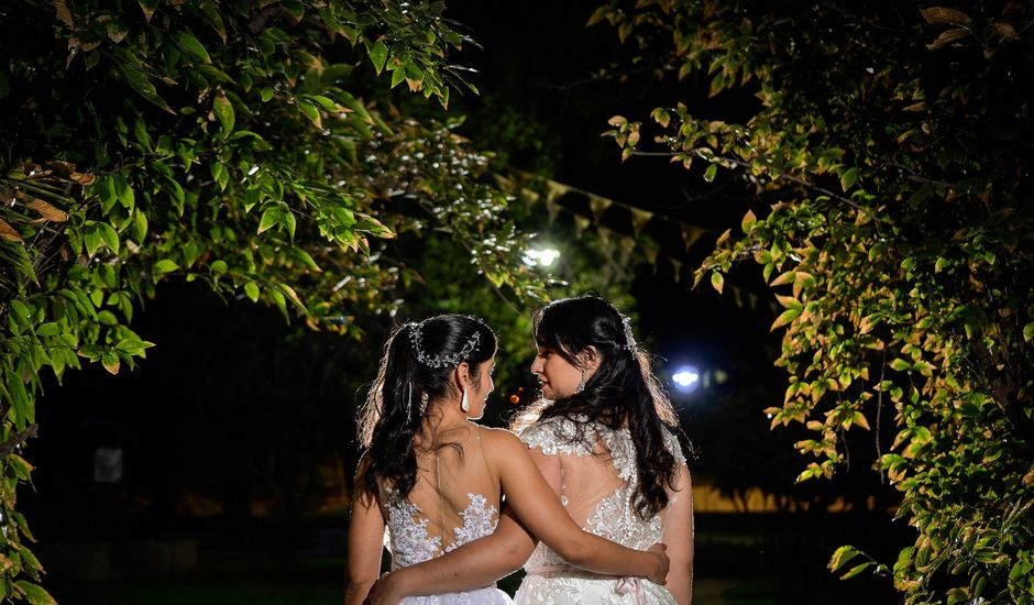 El matrimonio de María  y Tatiana  en Huechuraba, Santiago