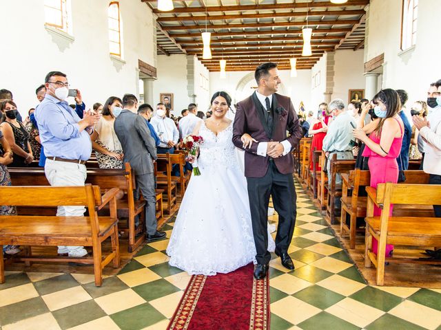 El matrimonio de Luis y Marlen en Lampa, Chacabuco 35