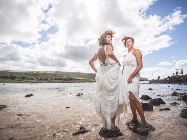 El matrimonio de Pabla y Consuelo en Isla de Pascua, Isla de Pascua 33