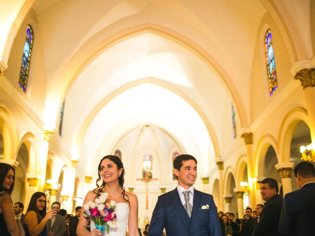 El matrimonio de Gastón y María Paz en Ñuñoa, Santiago 1