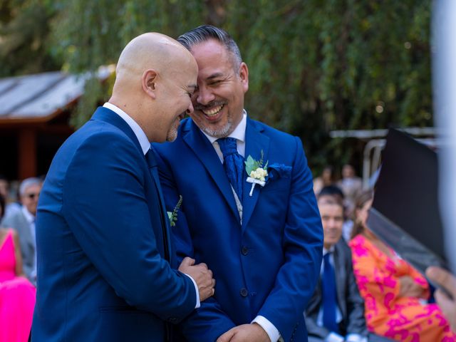 El matrimonio de Cristian y Cristian en San José de Maipo, Cordillera 84