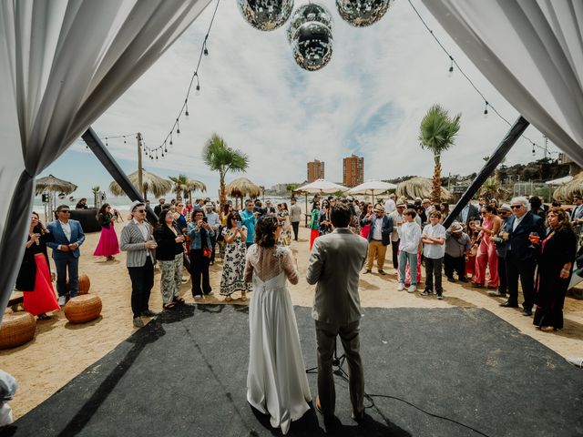 El matrimonio de Daniel y Fran en El Tabo, San Antonio 75