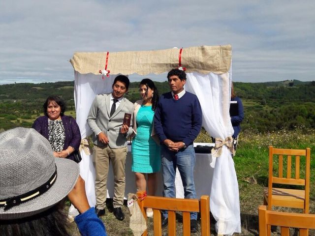 El matrimonio de Carlos y Raquel  en Queilén, Chiloé 1
