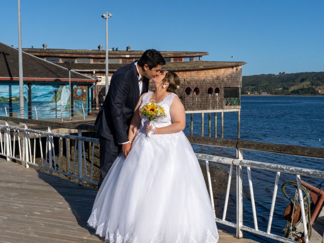 El matrimonio de Natalia y Felipe en Dalcahue, Chiloé 398
